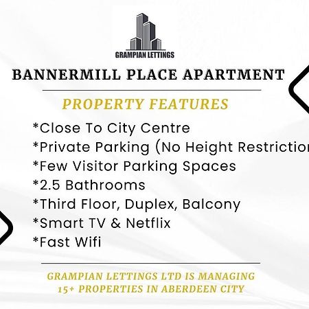 Bannermill Place Apartments - Grampian Lettings Ltd Aberdeen Eksteriør billede